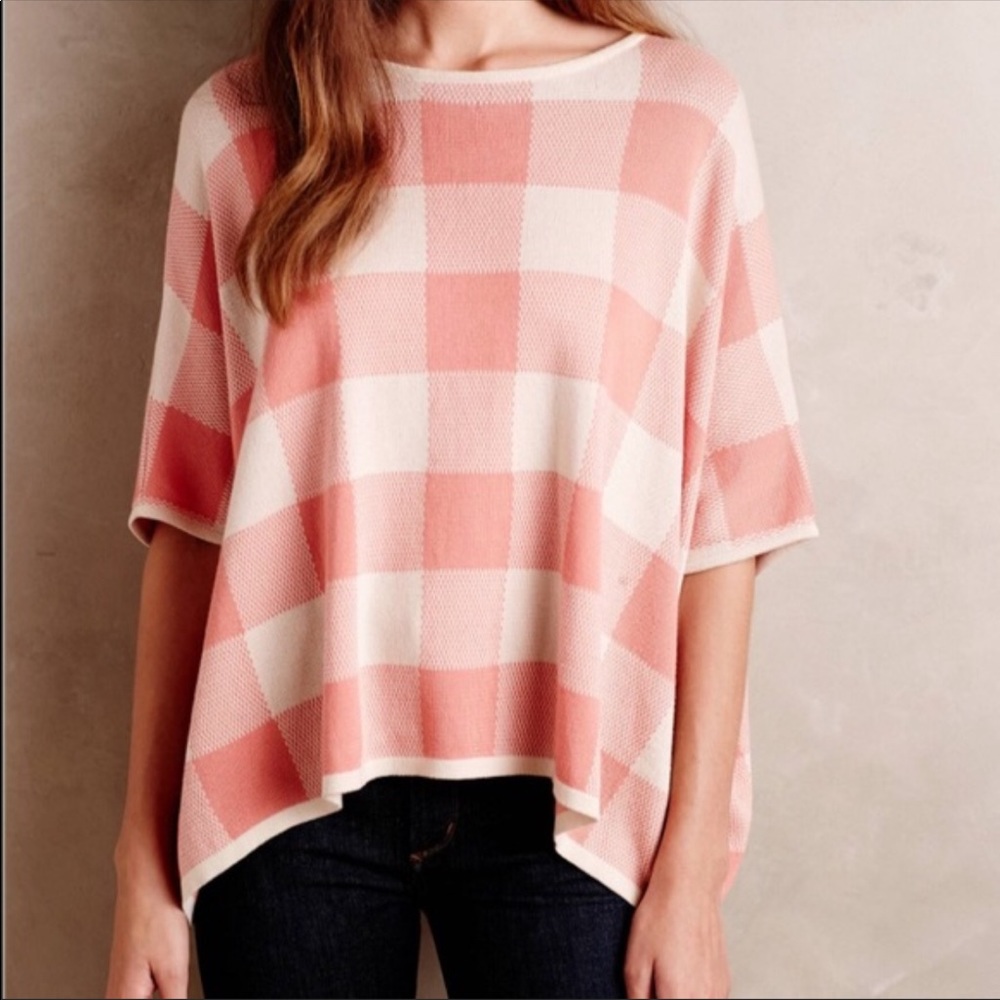 Anthro Picknicker Poncho La Casita